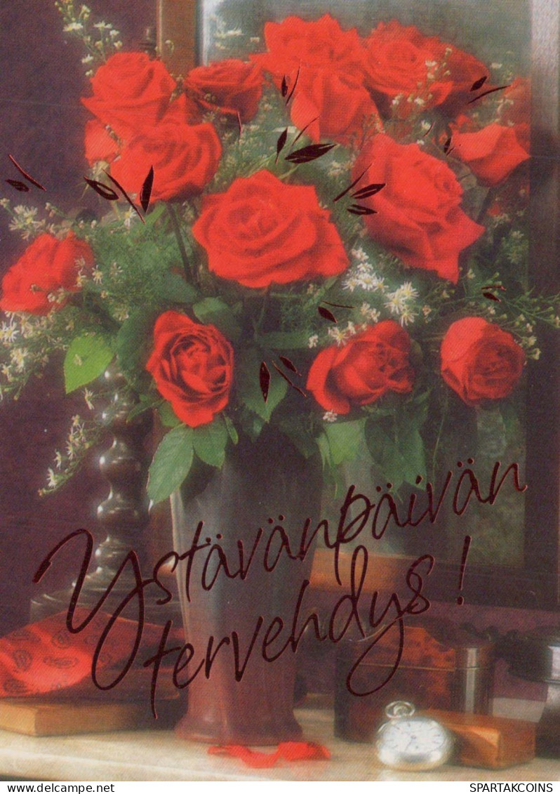 FLOWERS Vintage Postcard CPSM #PBZ807.GB - Blumen