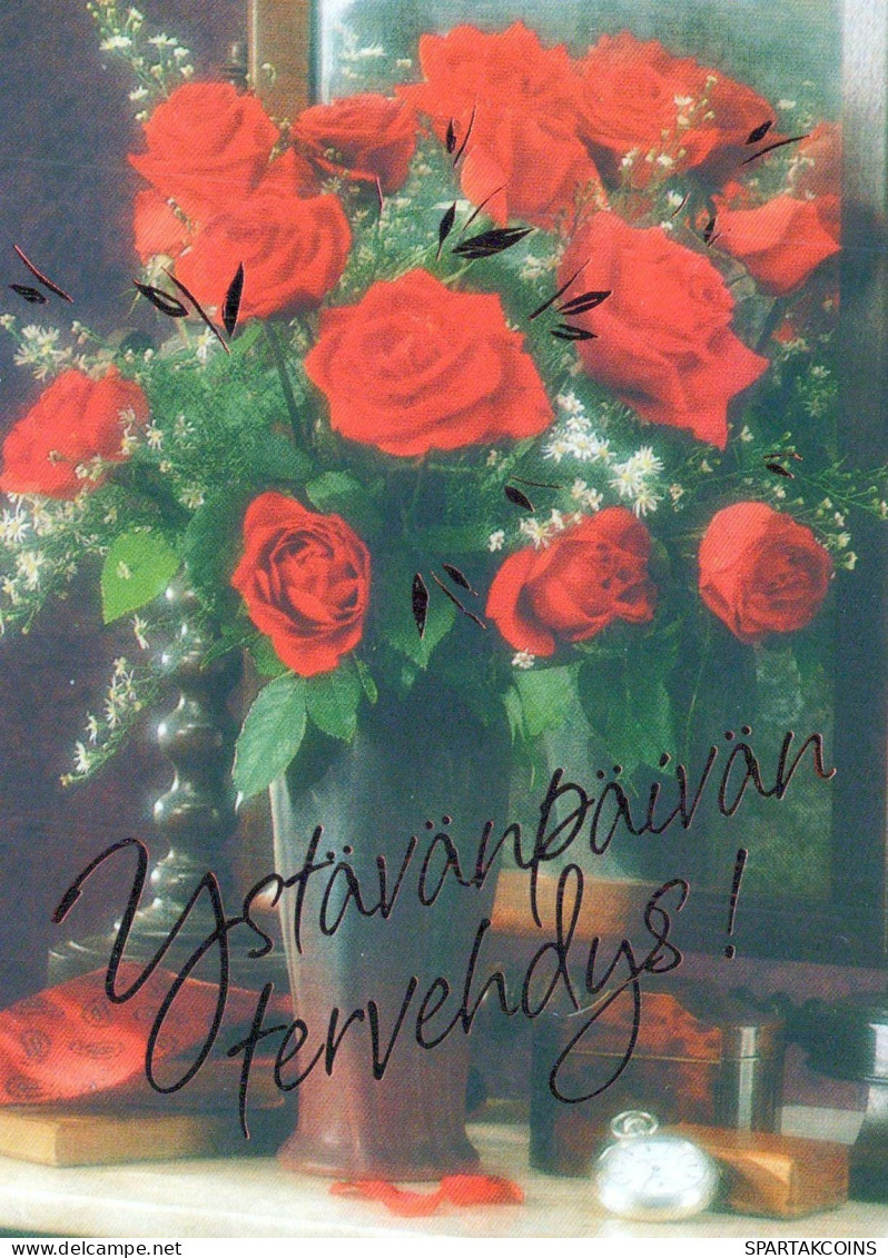 FLOWERS Vintage Postcard CPSM #PBZ807.GB - Fleurs