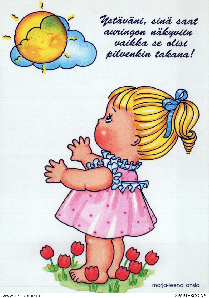 CHILDREN HUMOUR Vintage Postcard CPSM #PBV344.GB - Humorkaarten