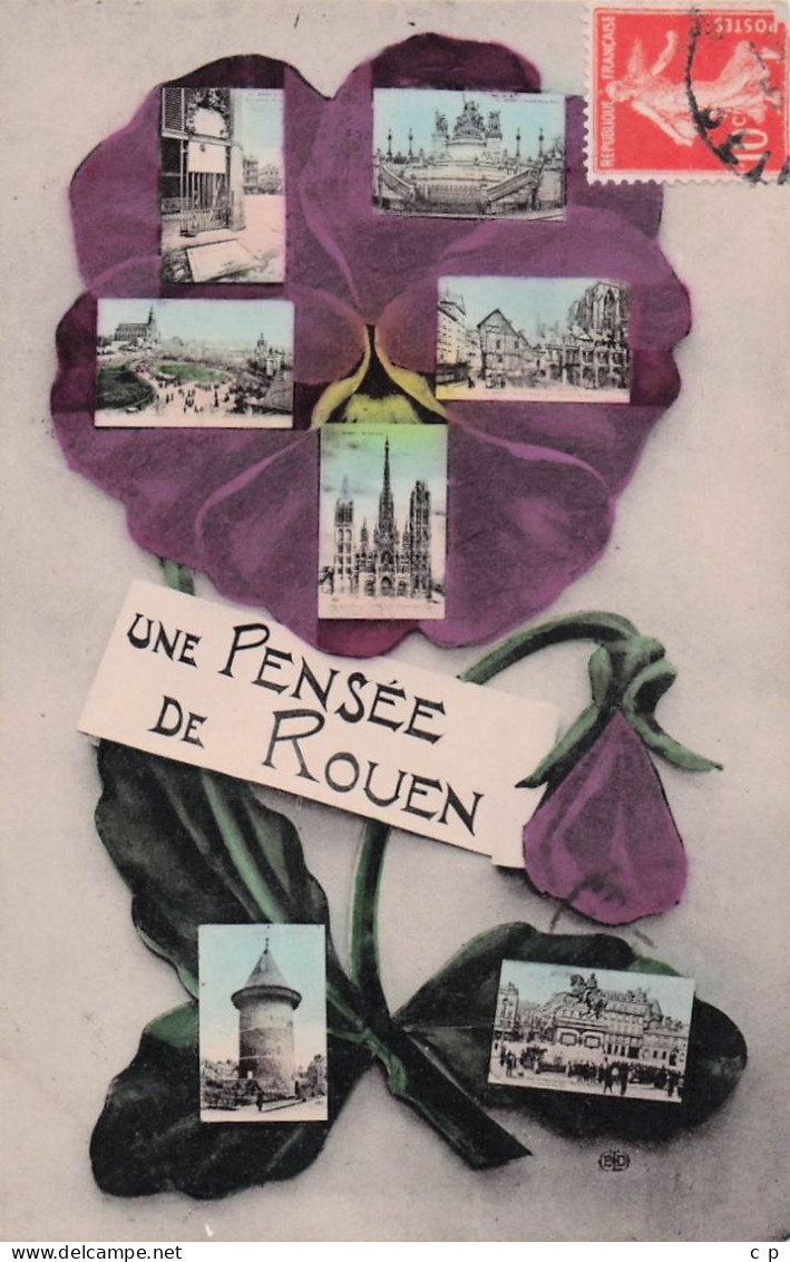 Rouen - Une Pensee - CPA °J - Rouen