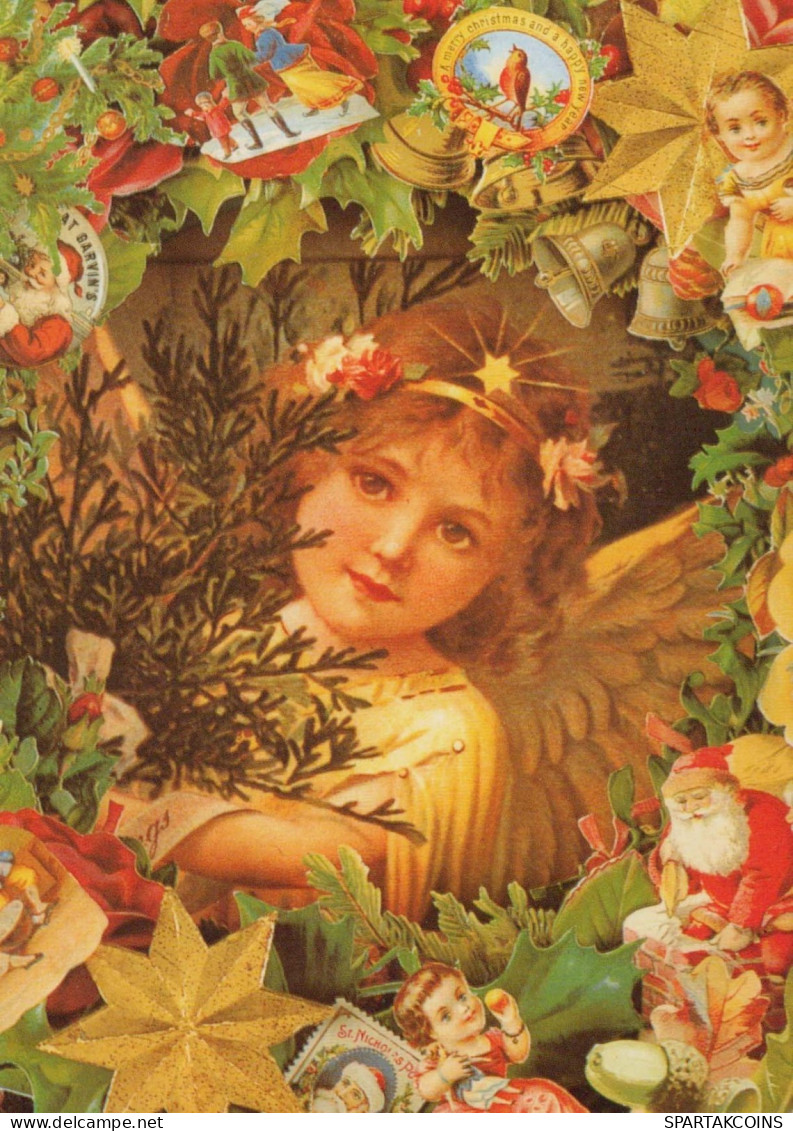 ANGEL Christmas Vintage Postcard CPSM #PBP419.GB - Anges