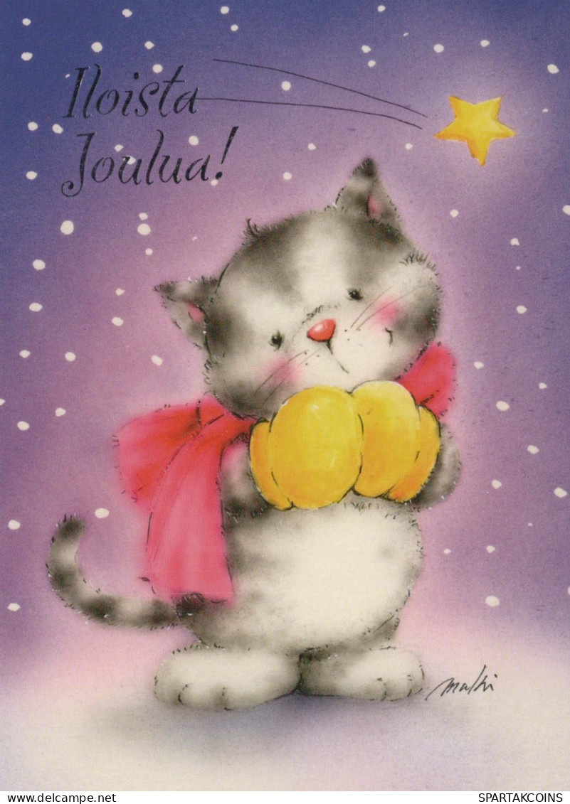 Happy New Year Christmas Vintage Postcard CPSM #PBM472.GB - Anno Nuovo