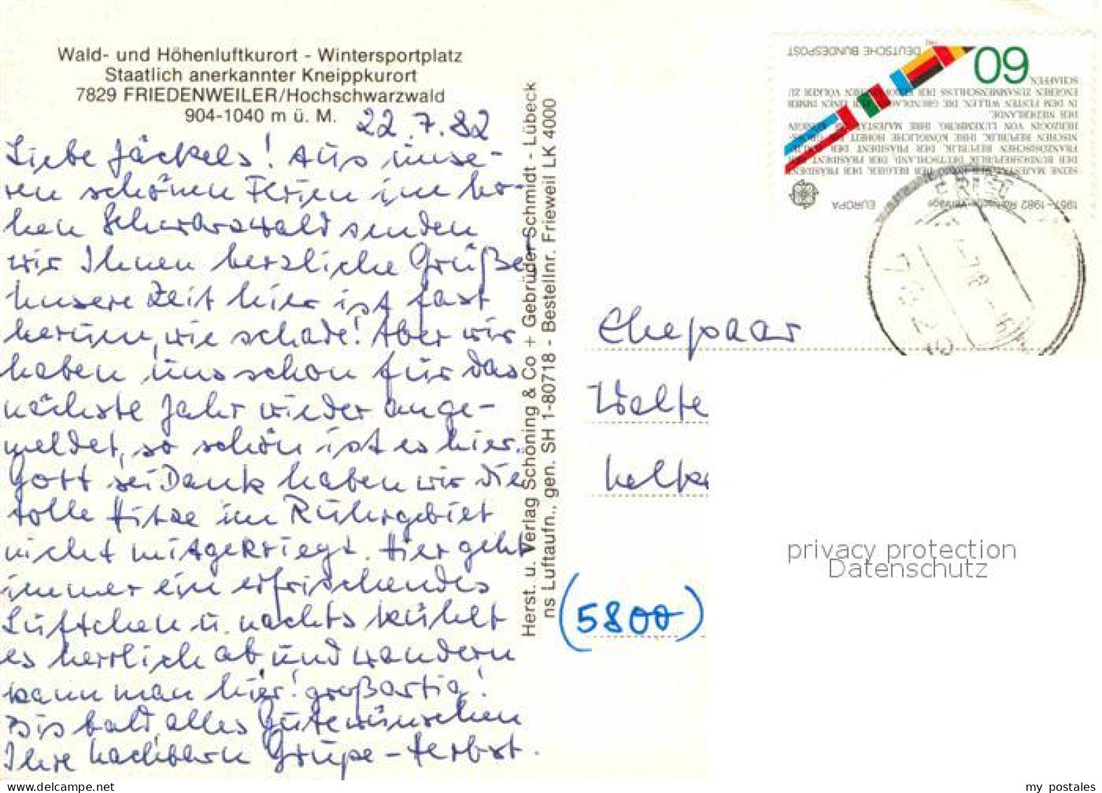 72717634 Friedenweiler Kneipp Hoehenluftkurort Im Schwarzwald Fliegeraufnahme Fr - Altri & Non Classificati