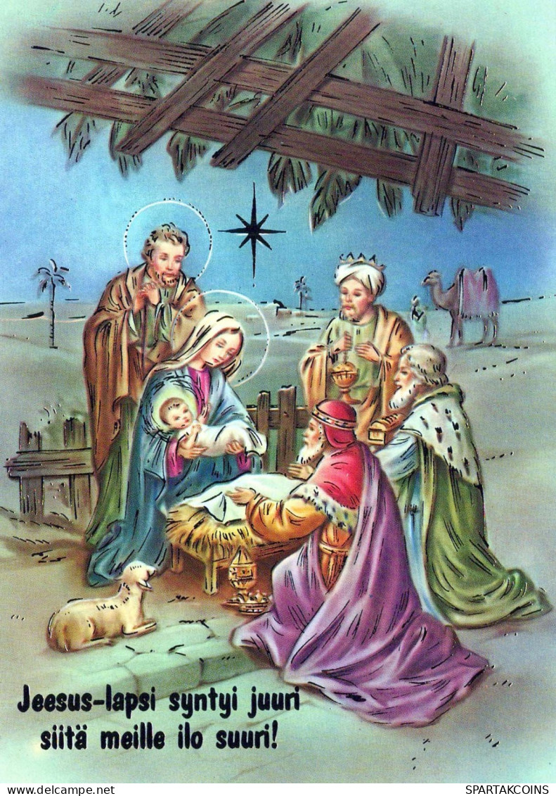 Virgen Mary Madonna Baby JESUS Christmas Religion #PBB706.GB - Vierge Marie & Madones