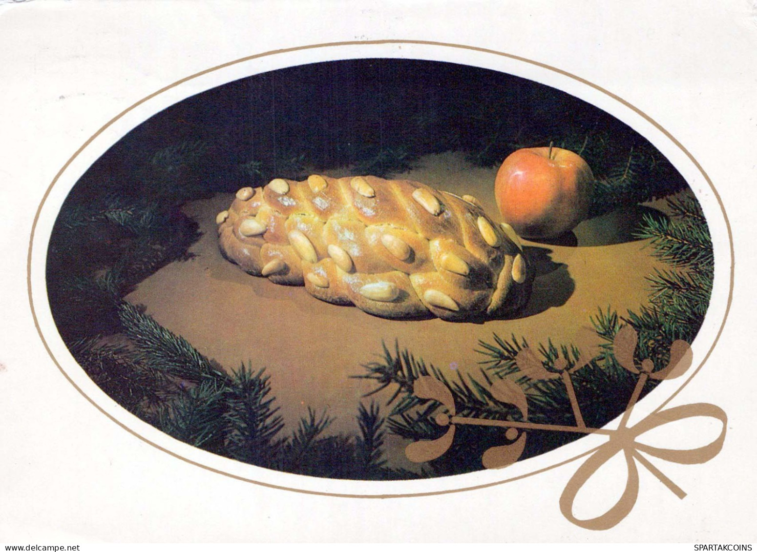 Happy New Year Christmas Vintage Postcard CPSM #PBA856.GB - Neujahr