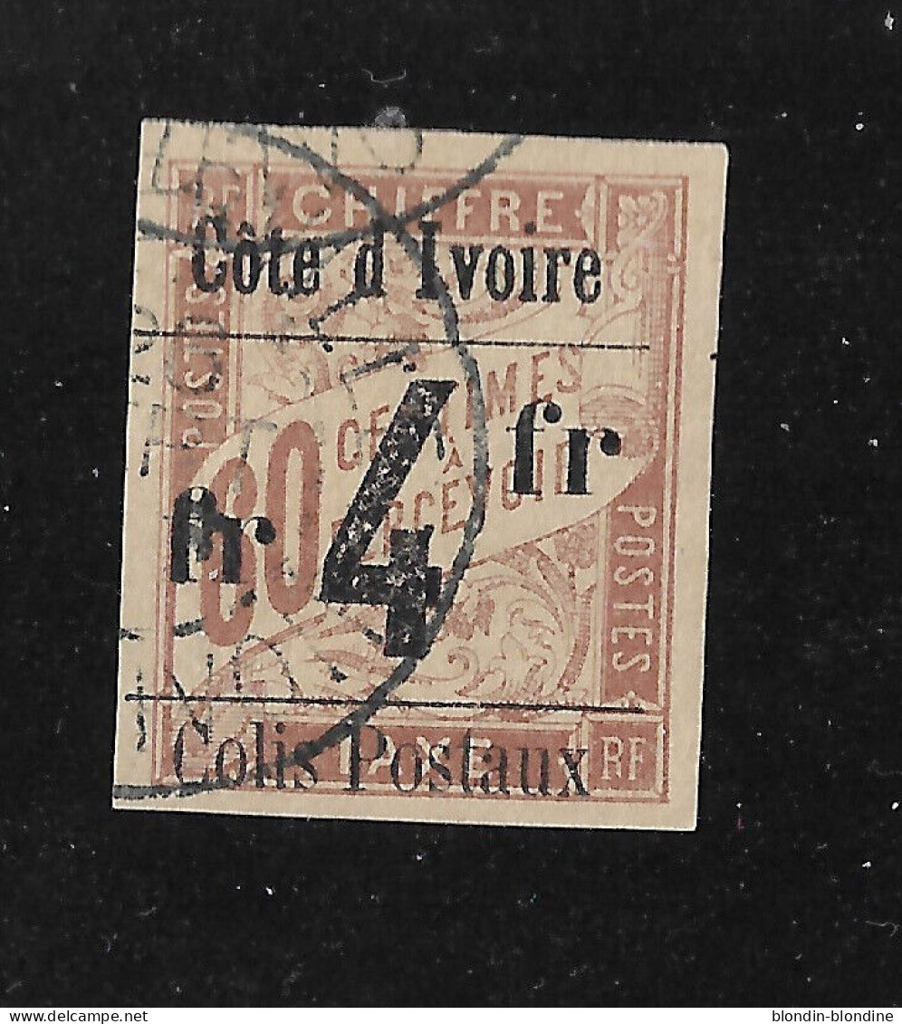 COTE D'IVOIRE COLIS POSTAUX YT 11 OBL TB SIGNÉ CARION - Used Stamps