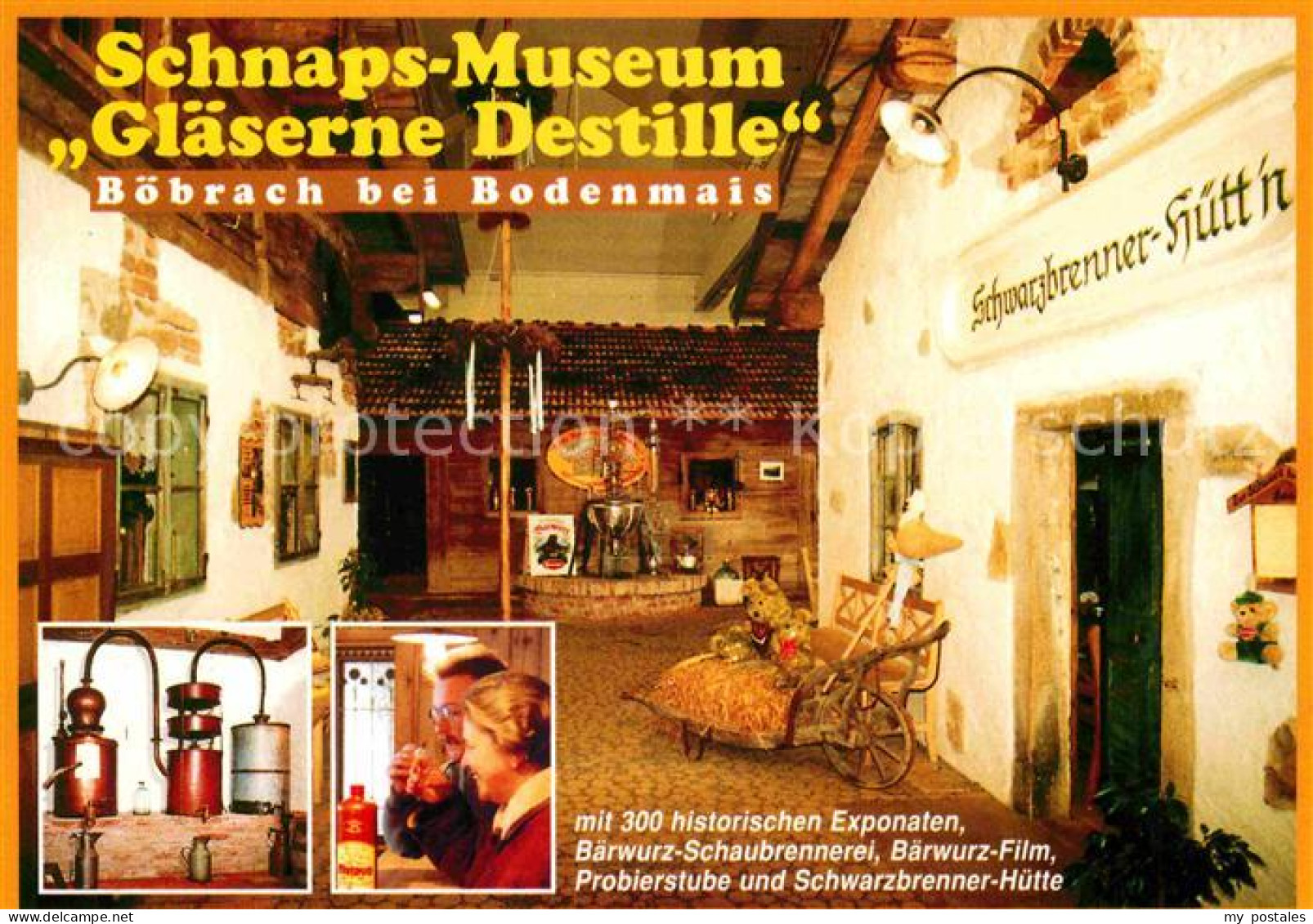 72717587 Boebrach Schnaps-Museum Glaeserne Destille Boebrach - Andere & Zonder Classificatie