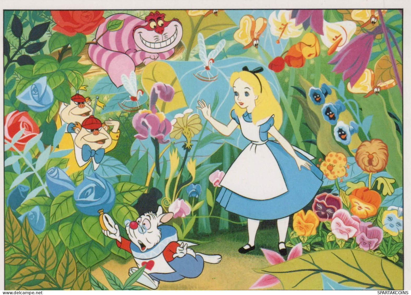 DISNEY CARTOON Vintage Cartolina CPSM #PBV471.IT - Taferelen En Landschappen