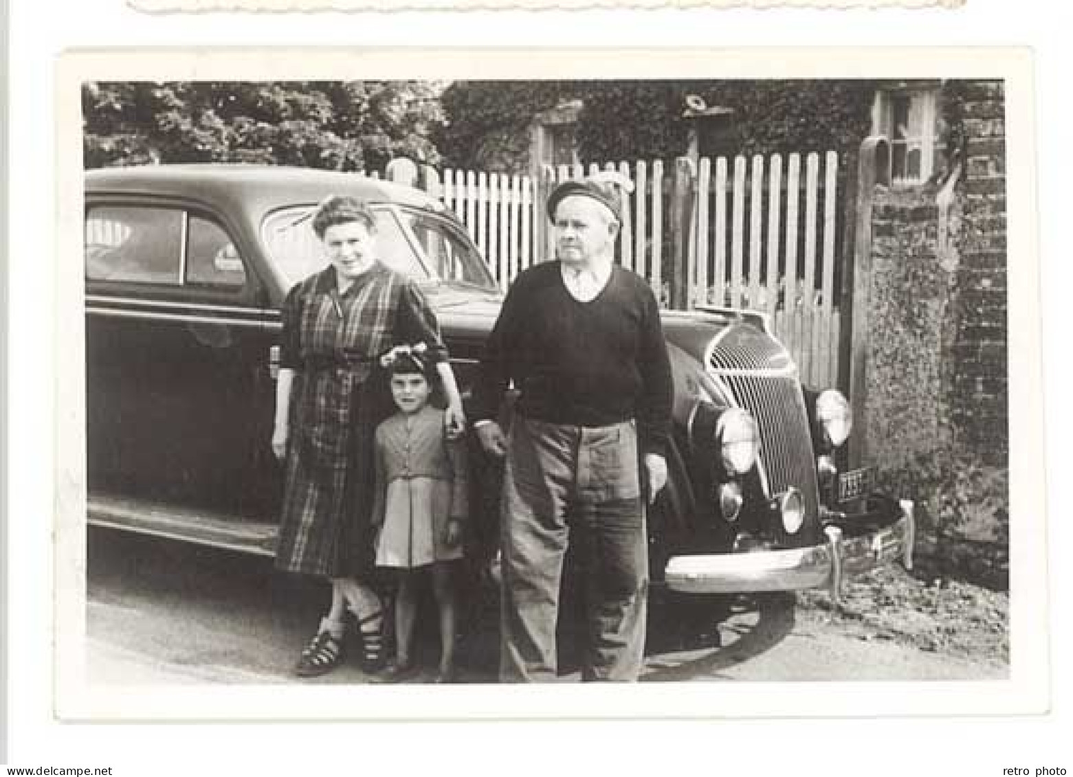 Photo Automobile à Identifier 1949, Famille - Cars