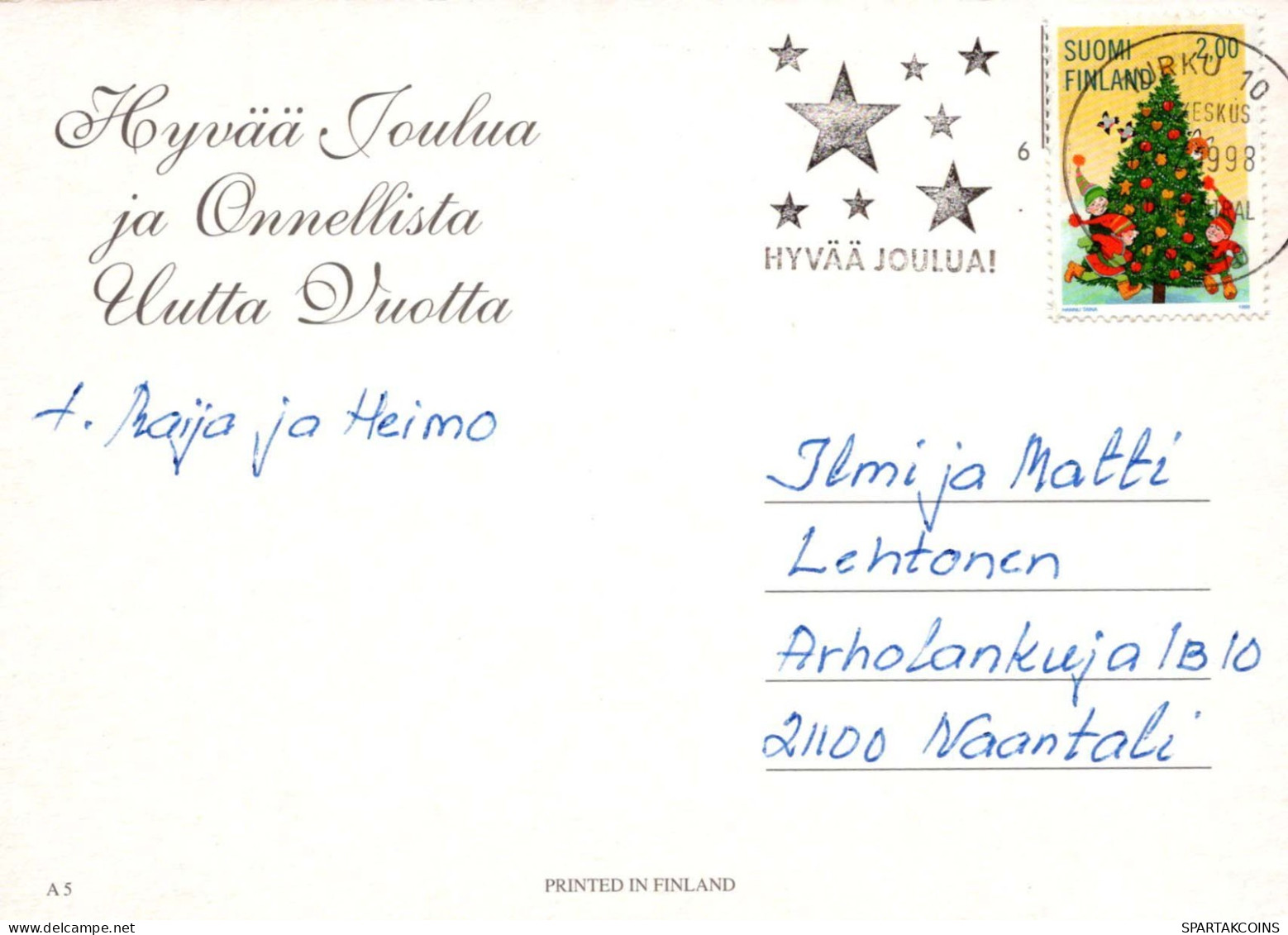 Vergine Maria Madonna Gesù Bambino Natale Religione Vintage Cartolina CPSM #PBP684.IT - Jungfräuliche Marie Und Madona