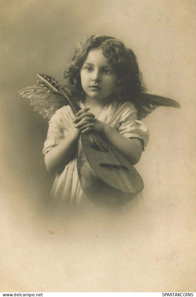 ANGELO Natale Vintage Cartolina CPSM #PBP618.IT - Angels