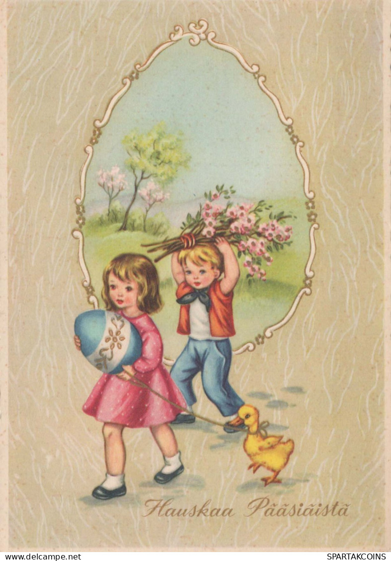 PASQUA BAMBINO Vintage Cartolina CPSM #PBO295.IT - Ostern