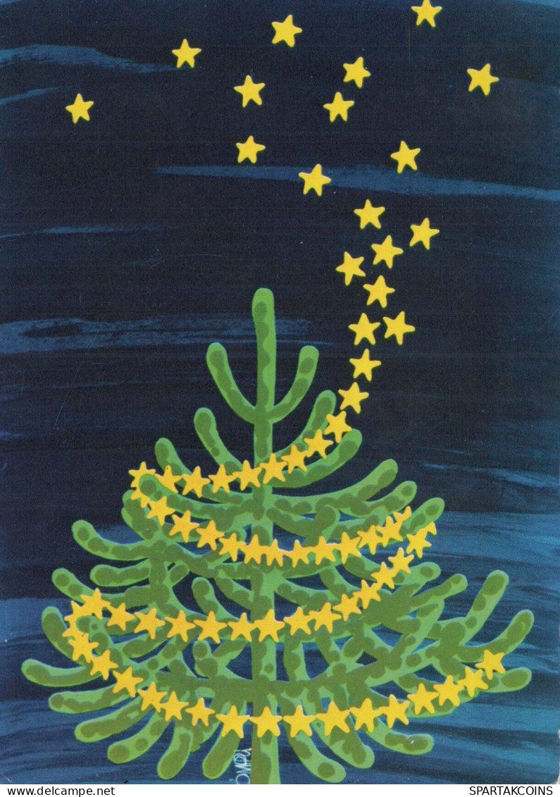 Buon Anno Natale Vintage Cartolina CPSM #PBN551.IT - Nouvel An