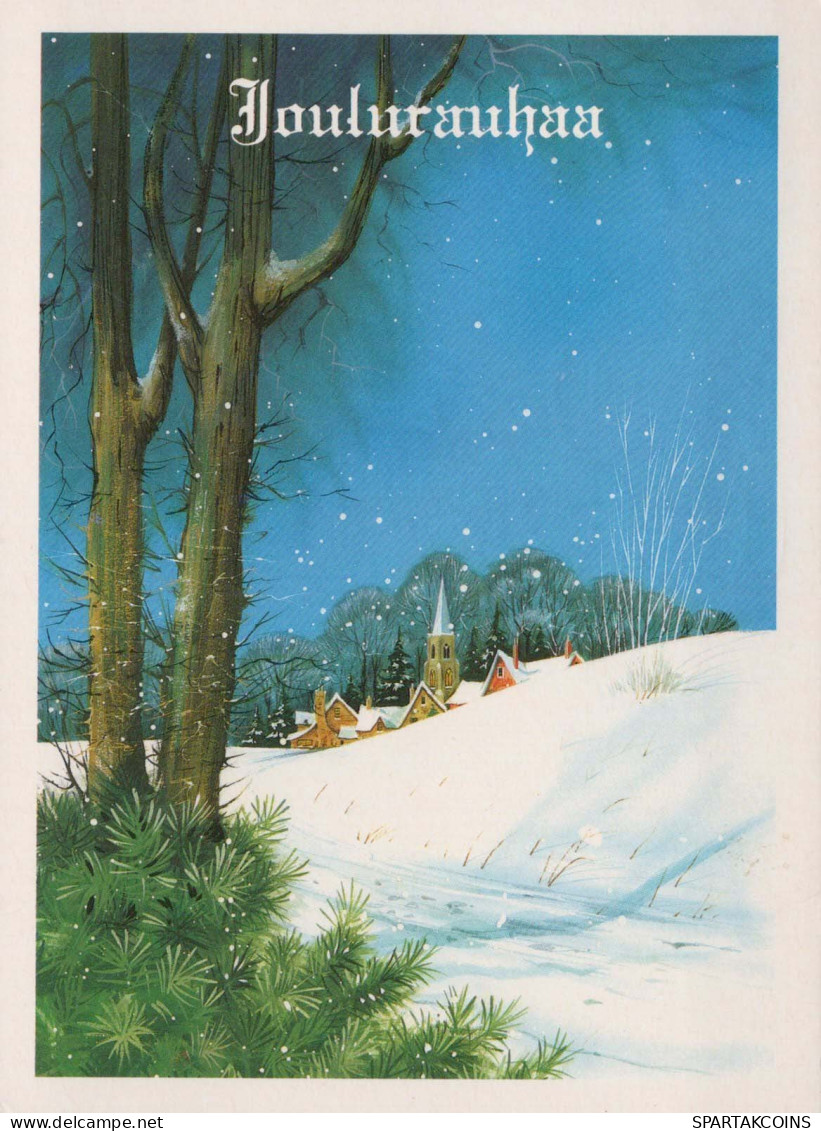 Buon Anno Natale Vintage Cartolina CPSM #PBM860.IT - Anno Nuovo