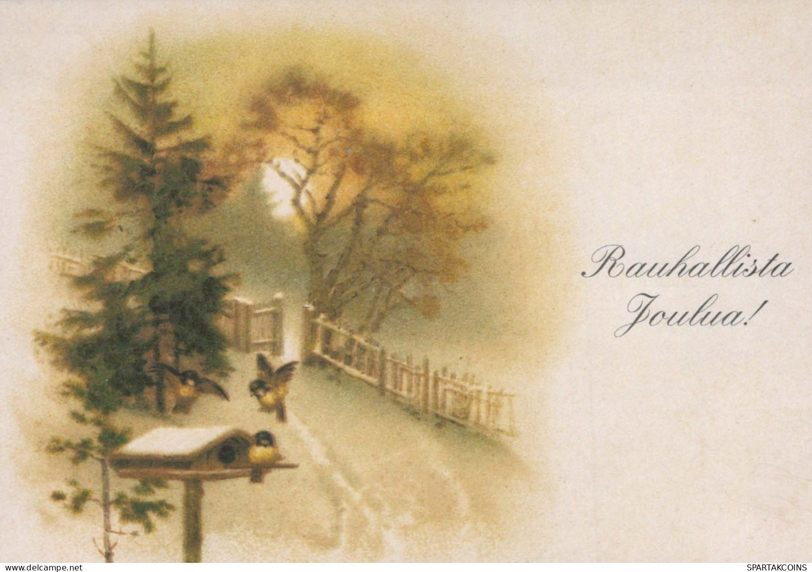 Buon Anno Natale Vintage Cartolina CPSM #PBM733.IT - Nouvel An