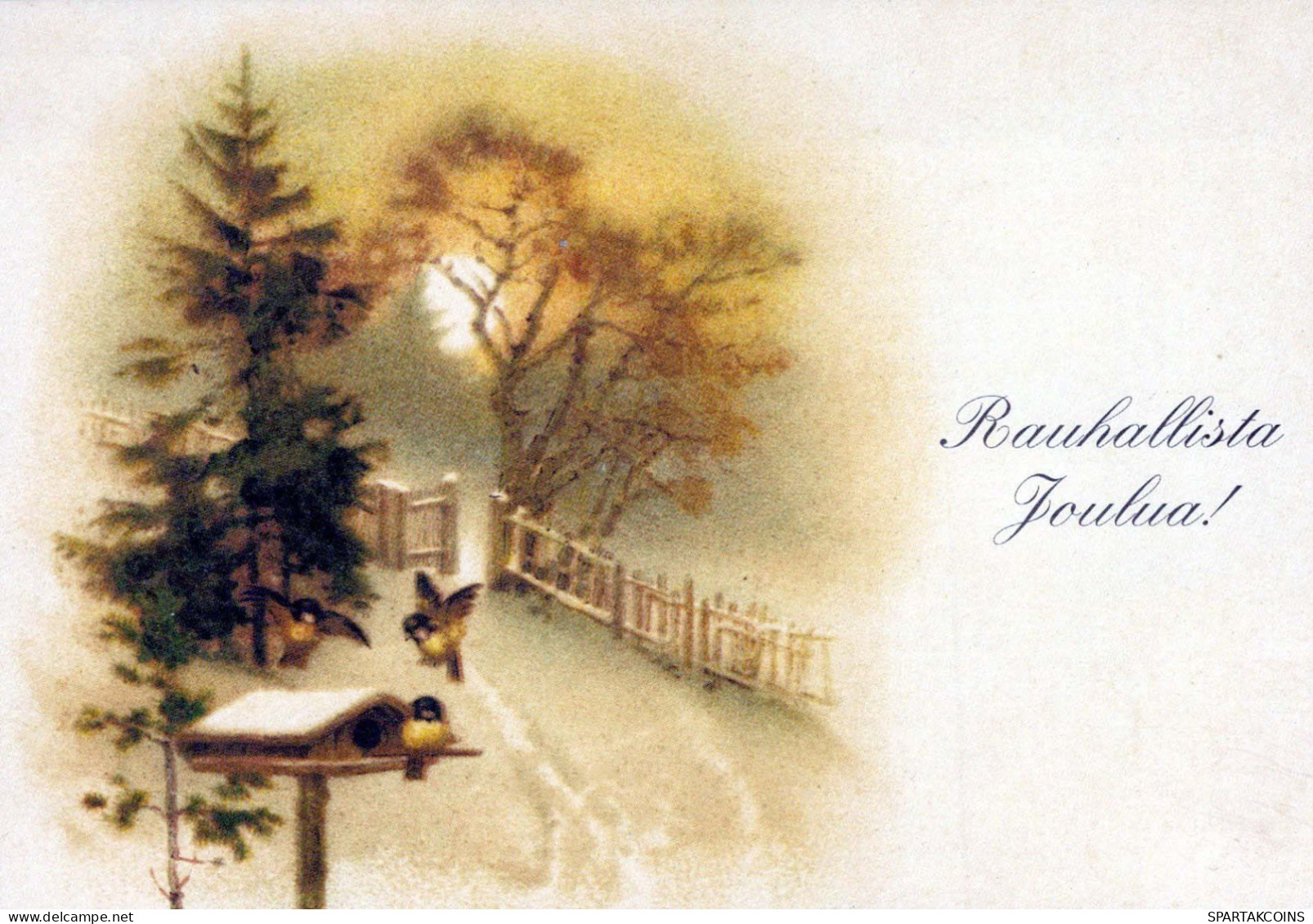 Buon Anno Natale Vintage Cartolina CPSM #PBM733.IT - Anno Nuovo