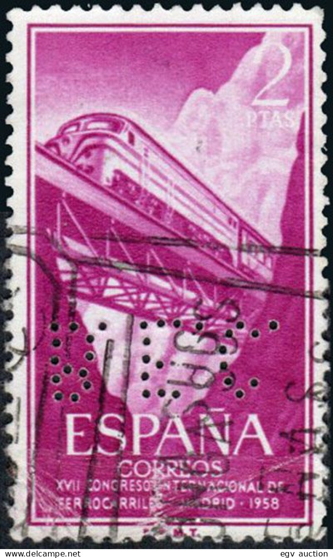 Madrid - Perforado - Edi O 1236 - "B.E.C." (Banco) - Unused Stamps