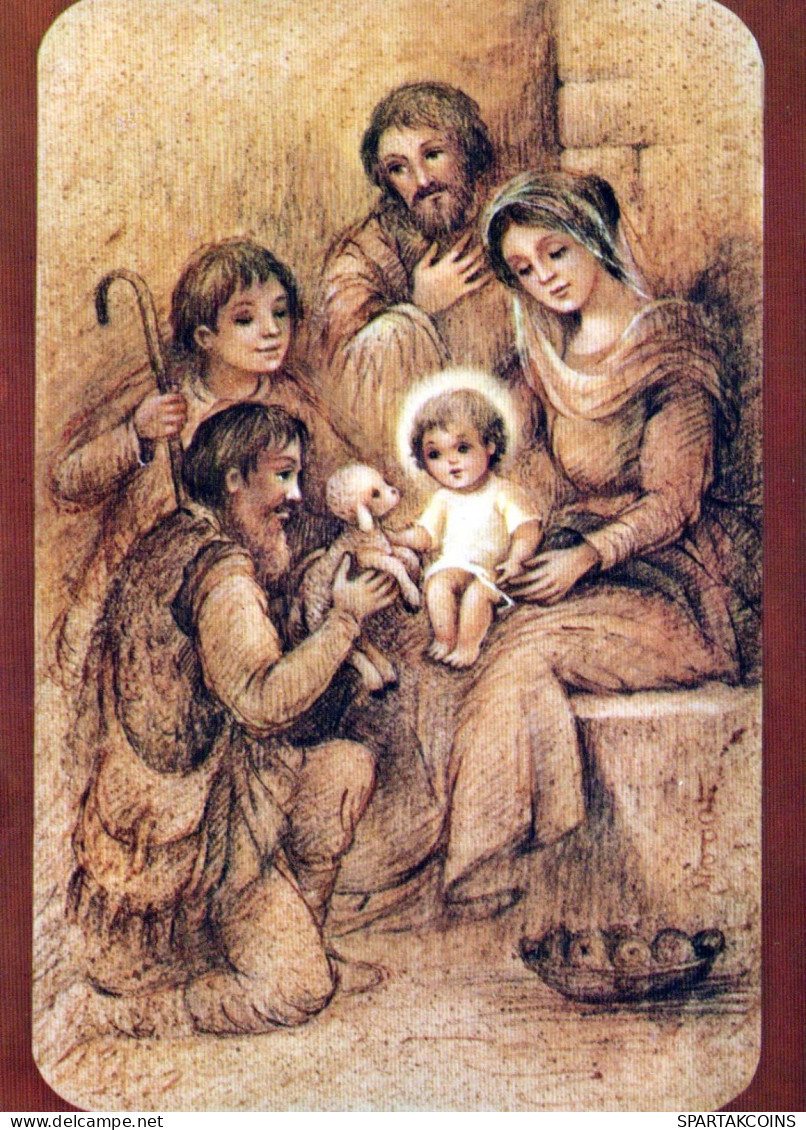 Vergine Maria Madonna Gesù Bambino Natale Religione #PBB711.IT - Maagd Maria En Madonnas