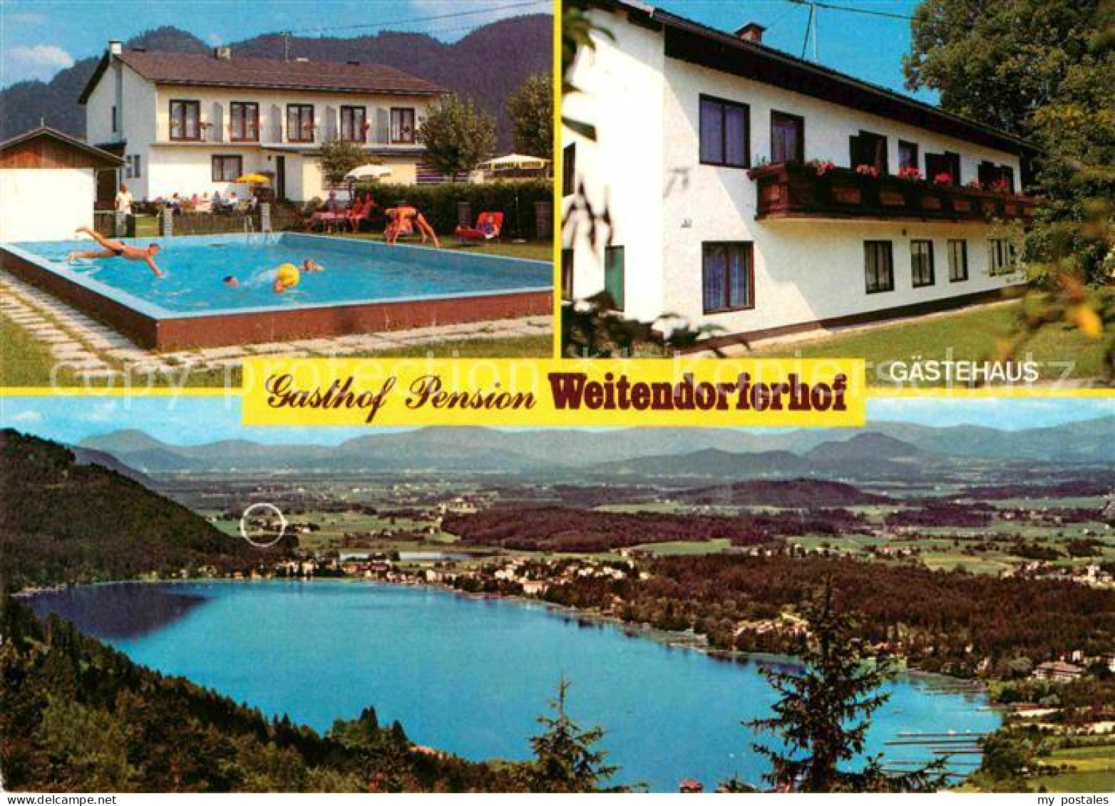 72716972 St Kanzian Klopeiner See Gasthof Pension Weitendorferhof Swimming Pool  - Sonstige & Ohne Zuordnung