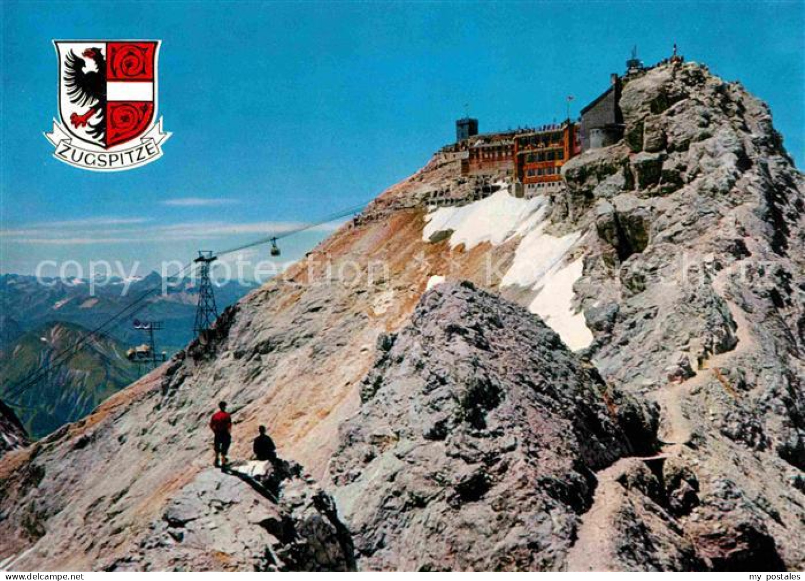 72716956 Zugspitze Mit Muenchnerhaus Blick Zu Den Allgaeuer Alpen Garmisch-Parte - Garmisch-Partenkirchen