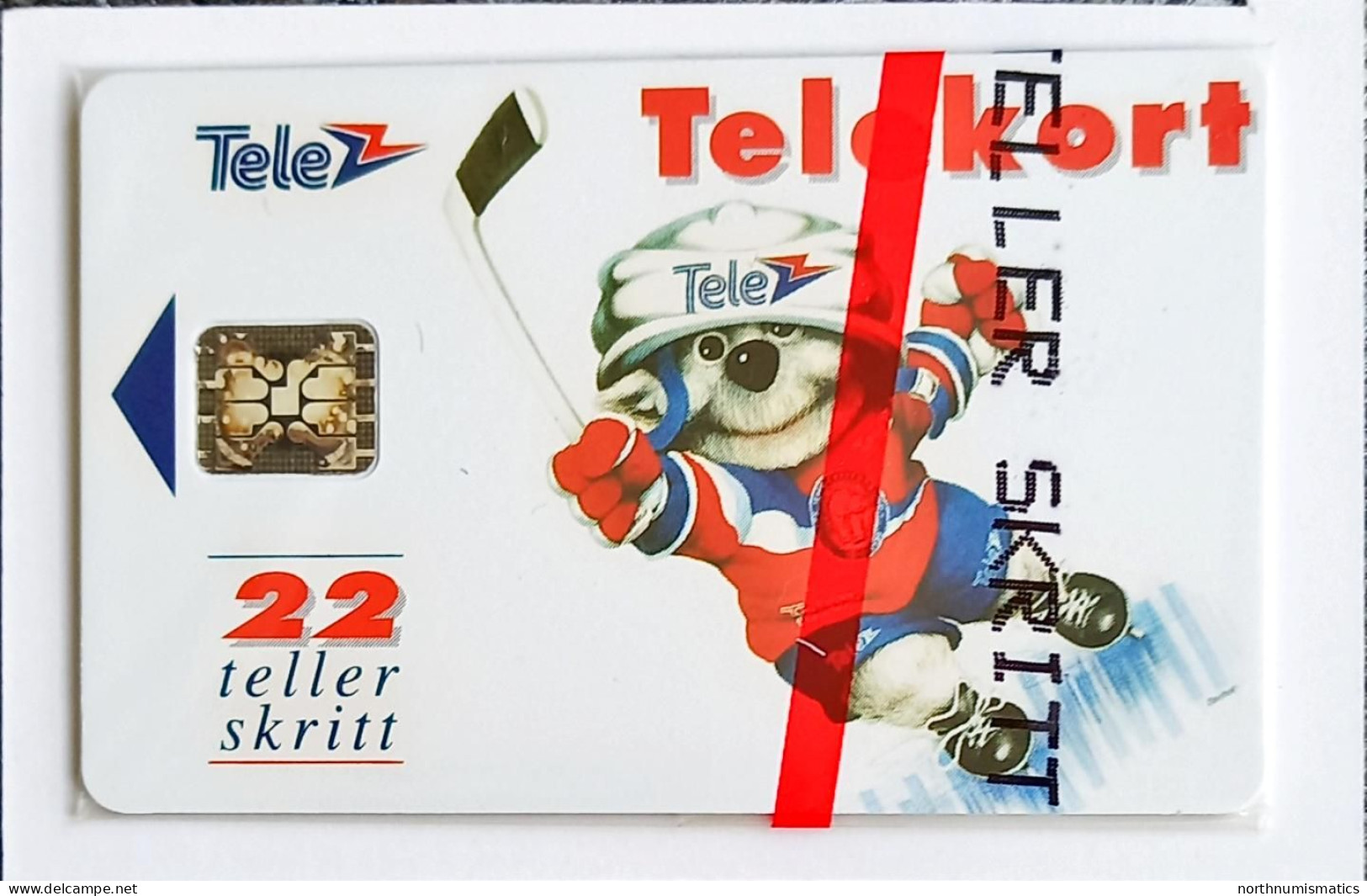 Original Pochette Gsm Chip Phonecards Telekort 22 Teller Skritt - Sammlungen