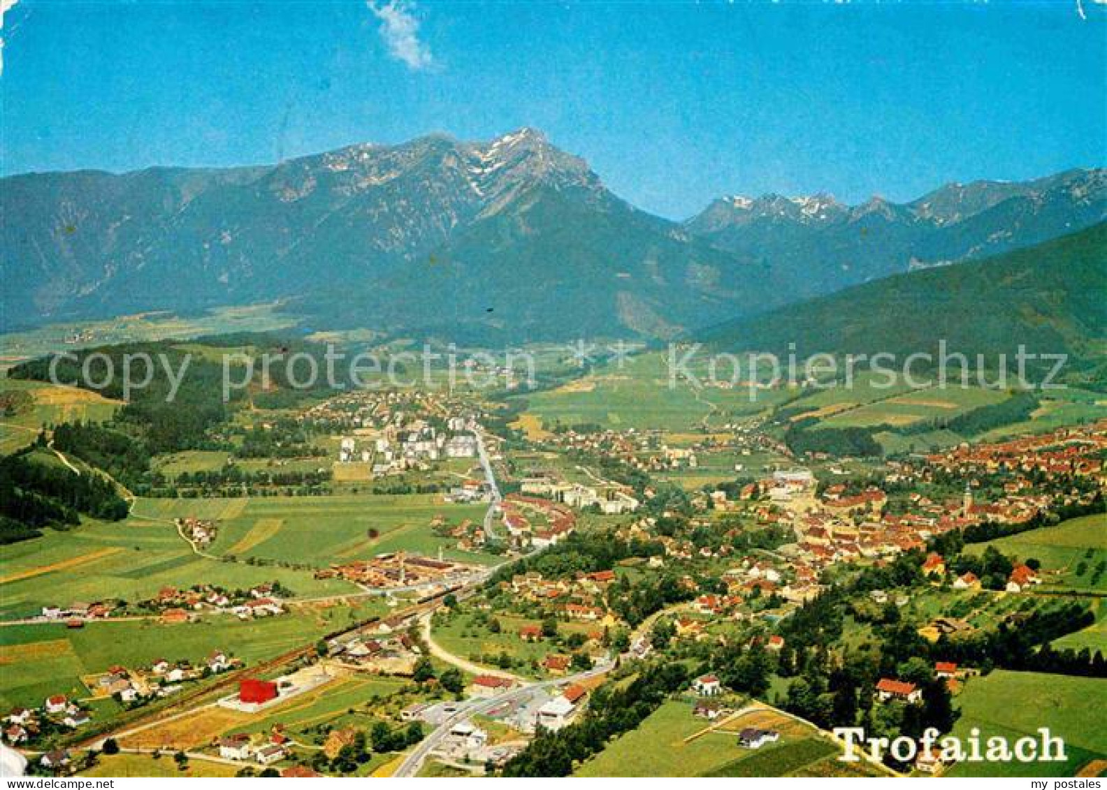 72716940 Trofaiach Alpenpanorama Fliegeraufnahme Trofaiach - Otros & Sin Clasificación