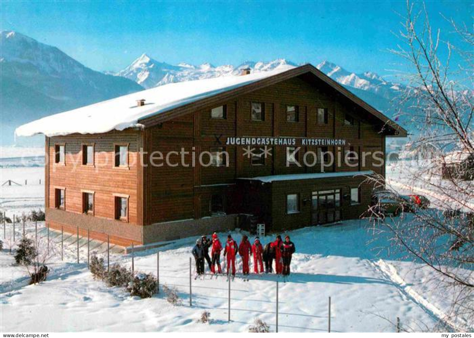 72716922 Zell See Jugendgaestehaus Kitzsteinhorn Winterpanorama Alpen Zell Am Se - Sonstige & Ohne Zuordnung