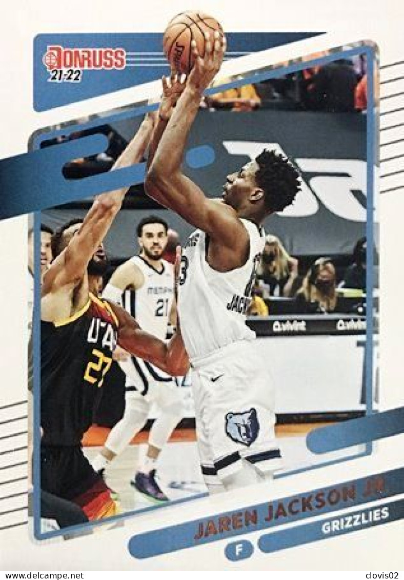 85 Jaren Jackson Jr. - Memphis Grizzlies - Carte Panini NBA Donruss 2021-2022 - Andere & Zonder Classificatie
