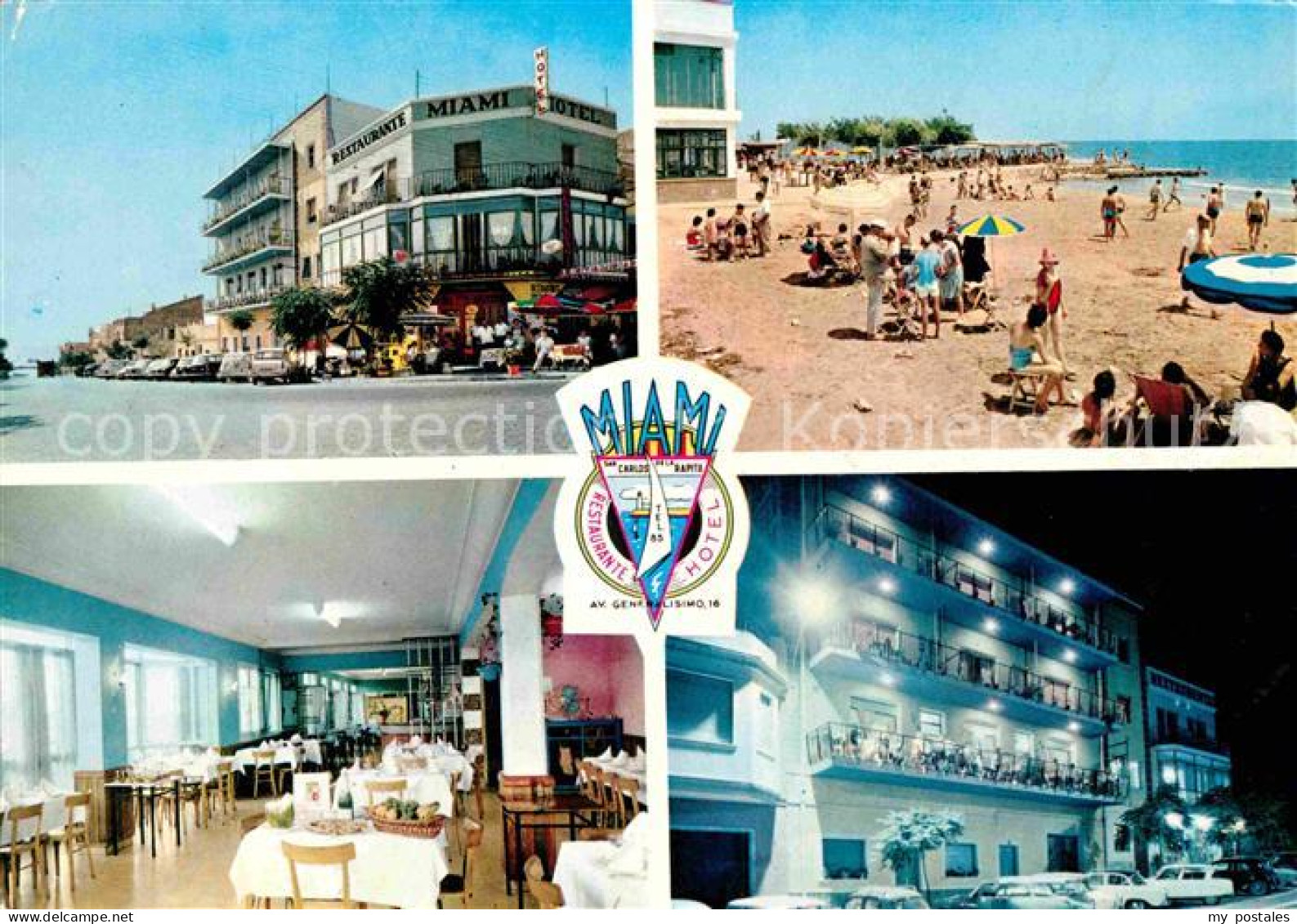 72716910 San Carlos De La Rapita  Hostal Restaurante Miami Playa Serie E 340 San - Andere & Zonder Classificatie