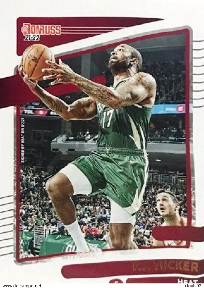 86 P.J. Tucker - Miami Heat - Carte Panini NBA Donruss 2021-2022 - Autres & Non Classés