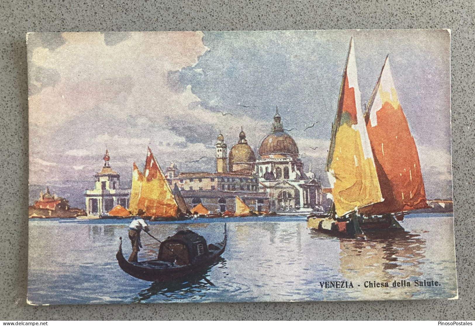 Venezia - Chiesa Della Salute Carte Postale Postcard - Venezia (Venedig)