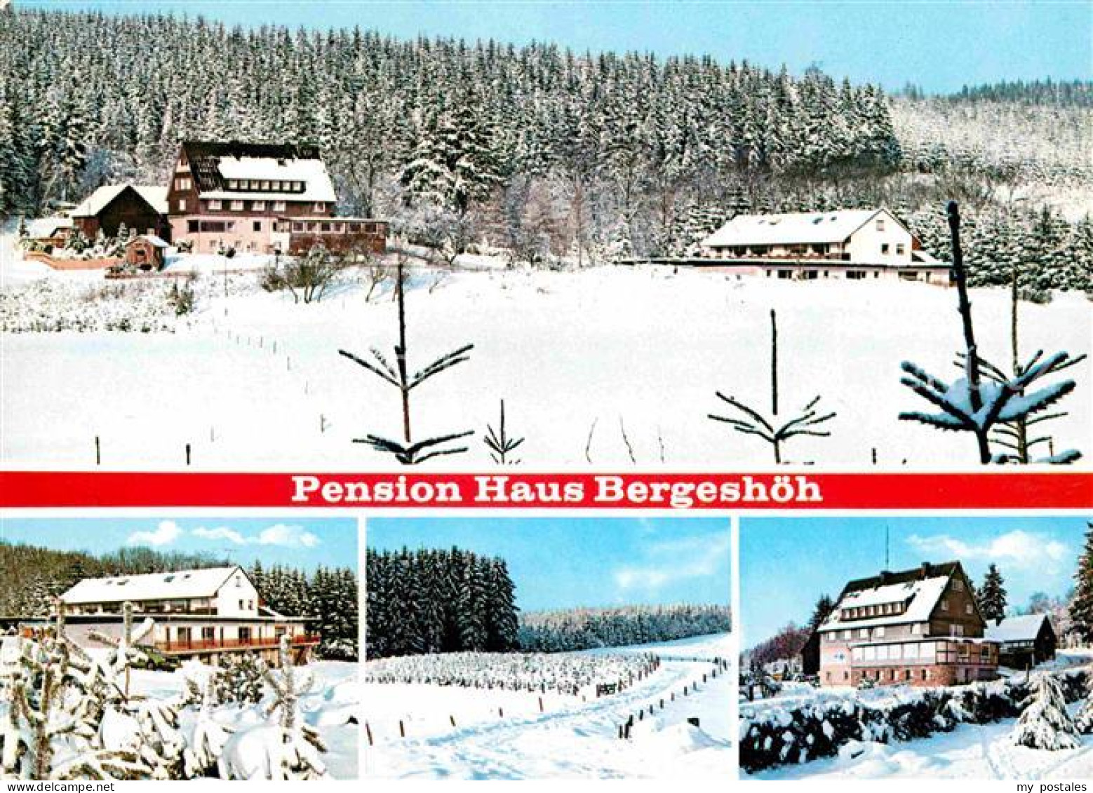 72716873 Oesterberge Pension Haus Bergeshoehe Winterpanorama Wenholthausen - Andere & Zonder Classificatie