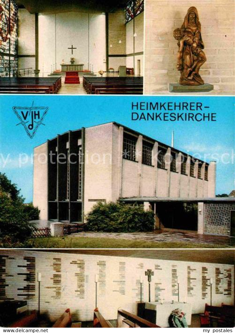 72716871 Weitmar Heimkehrer Dankeskirche Pfarrkirche Heilige Familie Weitmar - Bochum