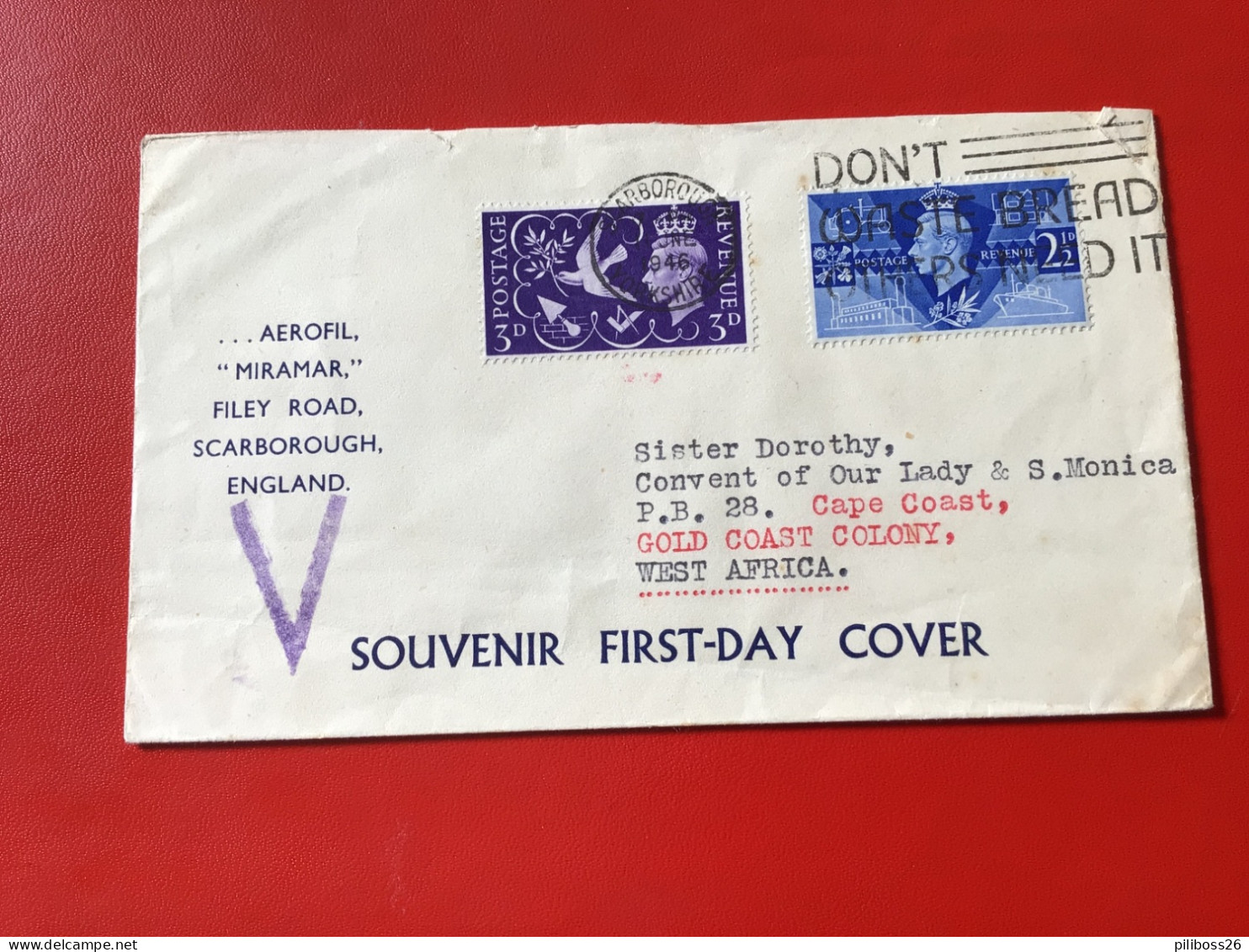 Lot De Lettres De Grande Bretagne ,différentes Marques Postales De 1946 A 1951, Jeux Olympiques De Londres - Brieven En Documenten