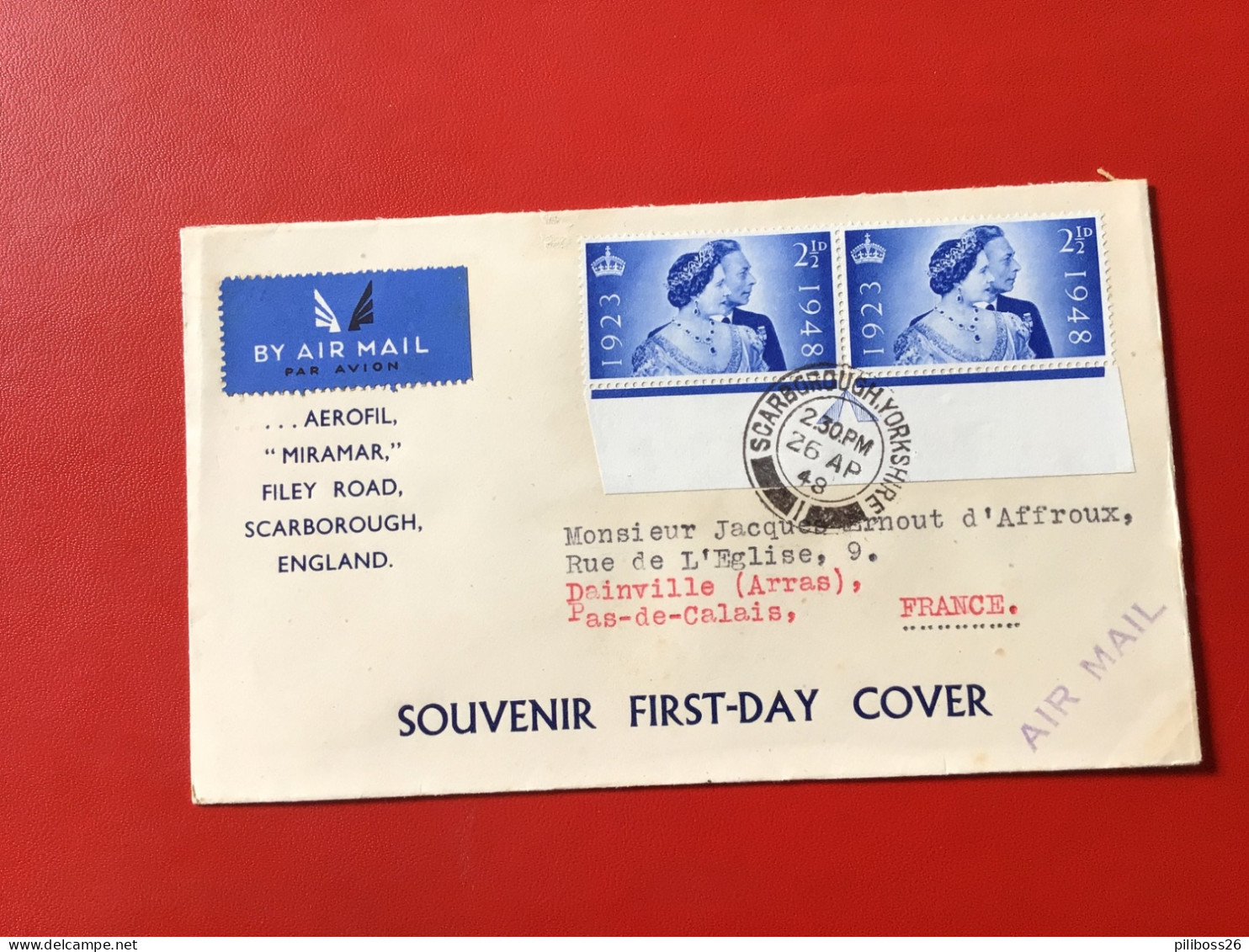 Lot De Lettres De Grande Bretagne ,différentes Marques Postales De 1946 A 1951, Jeux Olympiques De Londres - Storia Postale