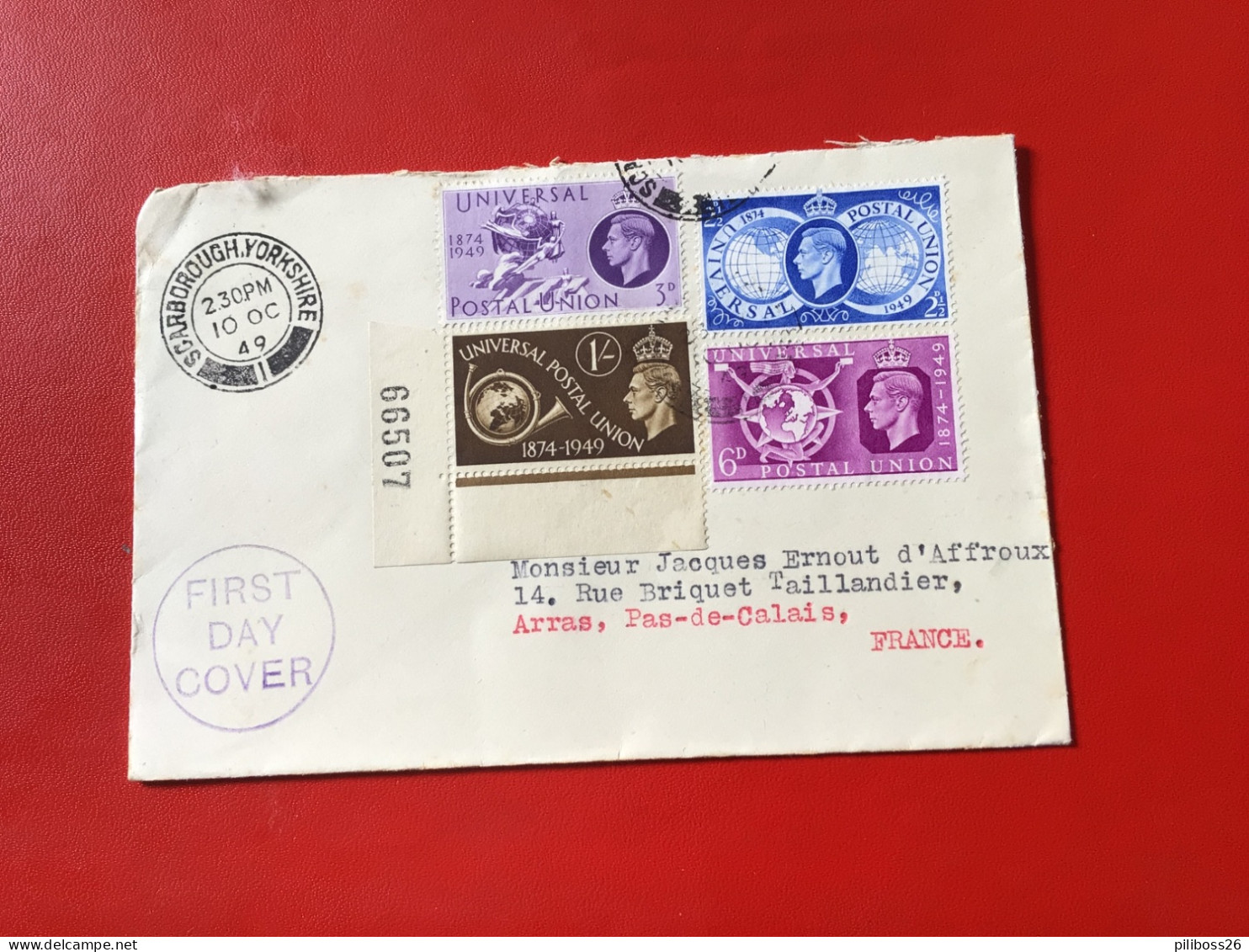 Lot de lettres de Grande Bretagne ,différentes marques postales de 1946 a 1951, jeux olympiques de Londres