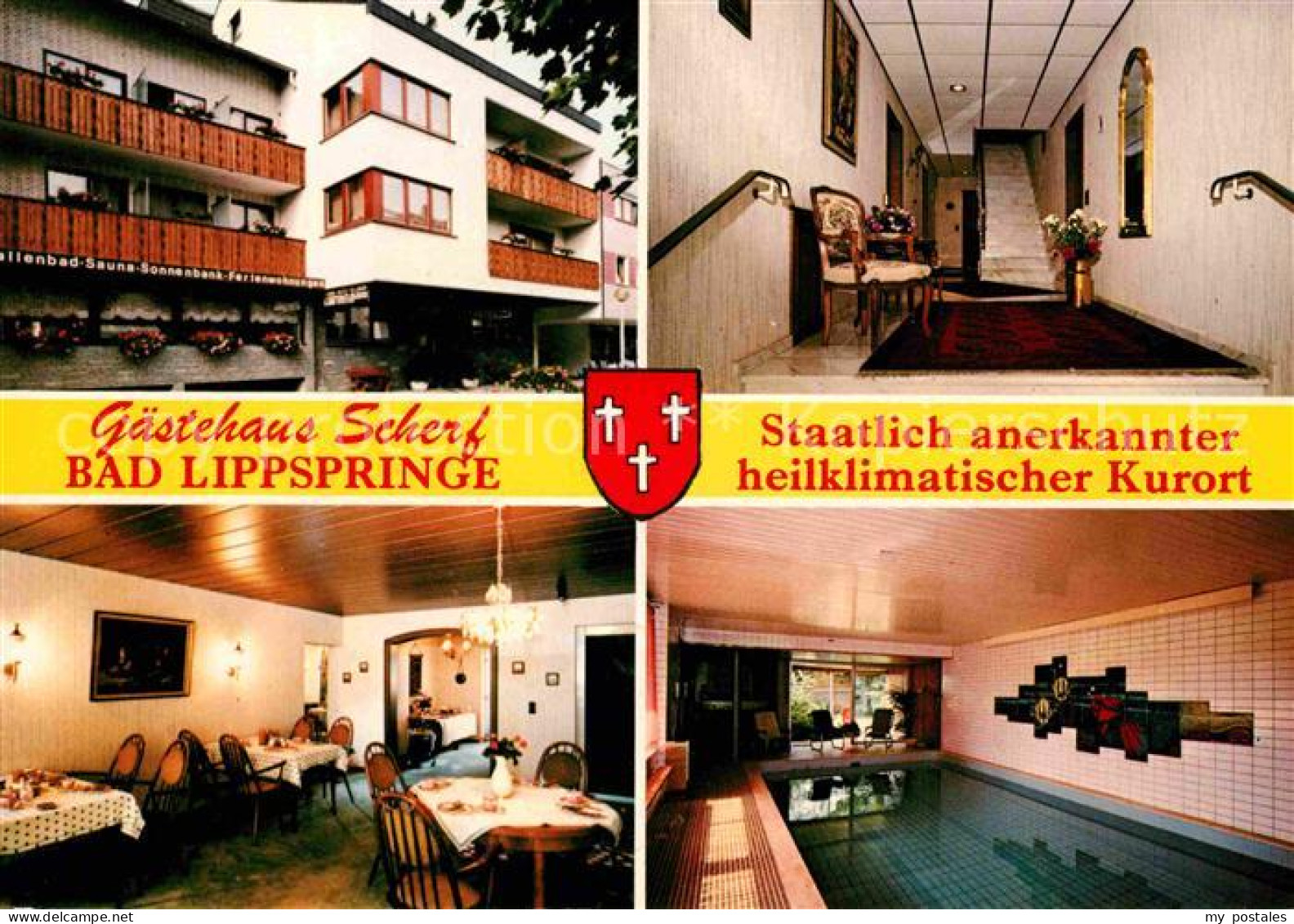 72716821 Bad Lippspringe Gaestehaus Scherf Pension Hallenbad Bad Lippspringe - Bad Lippspringe