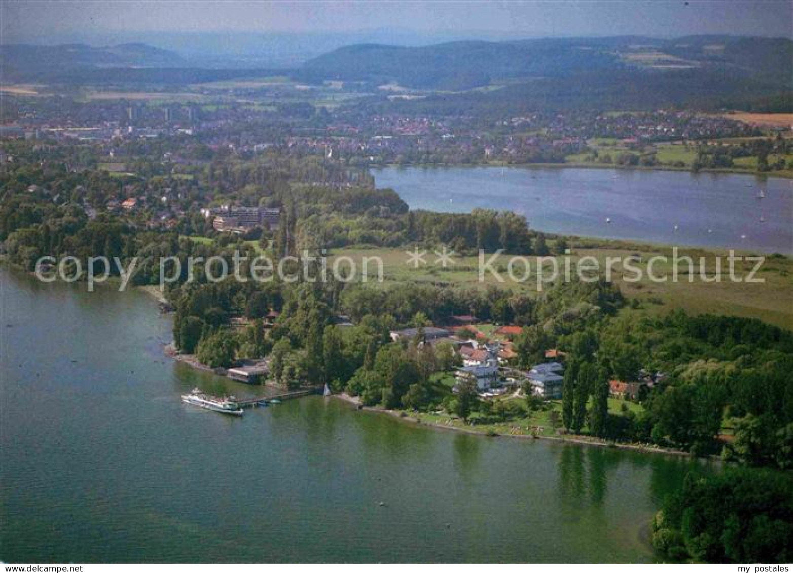 72716813 Radolfzell Bodensee Kurzentrum Halbinsel Mettnau Fliegeraufnahme Radolf - Radolfzell