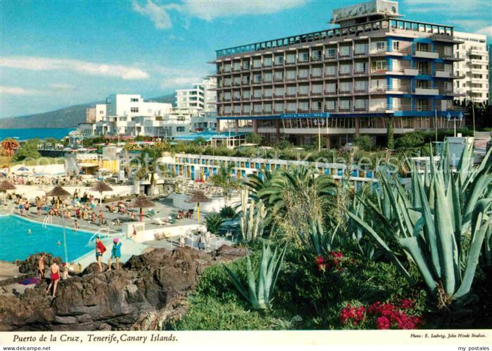 72716790 Puerto De La Cruz Avenida De Colon Hotel Swimming Pool  - Andere & Zonder Classificatie