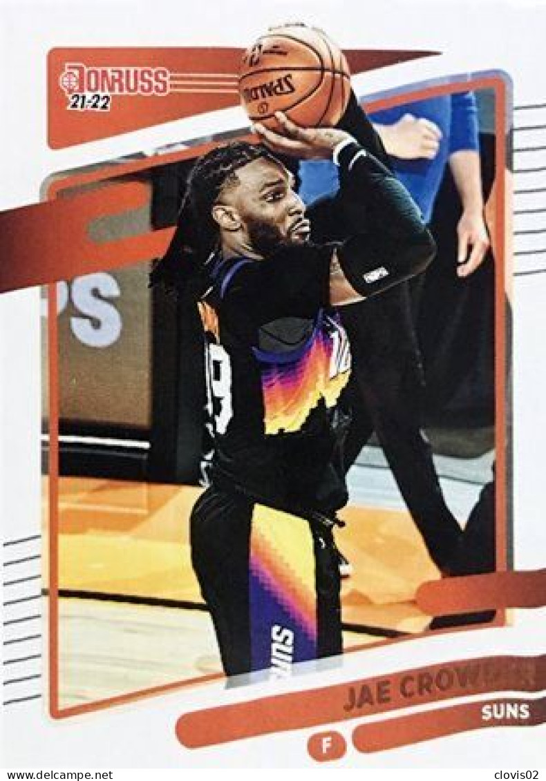 98 Jae Crowder - Phoenix Suns - Carte Panini NBA Donruss 2021-2022 - Autres & Non Classés