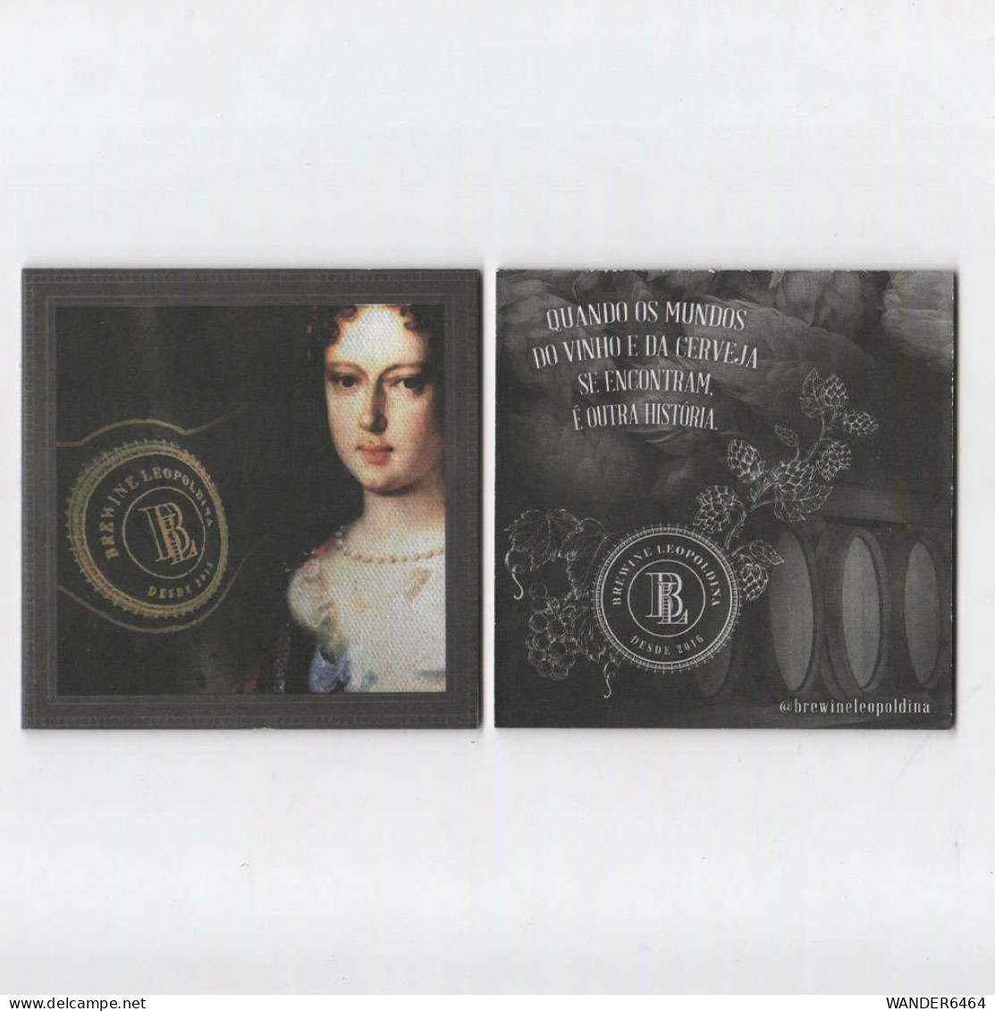 BRAZIL BREWERY  BEER  MATS - COASTERS #07 - Sous-bocks