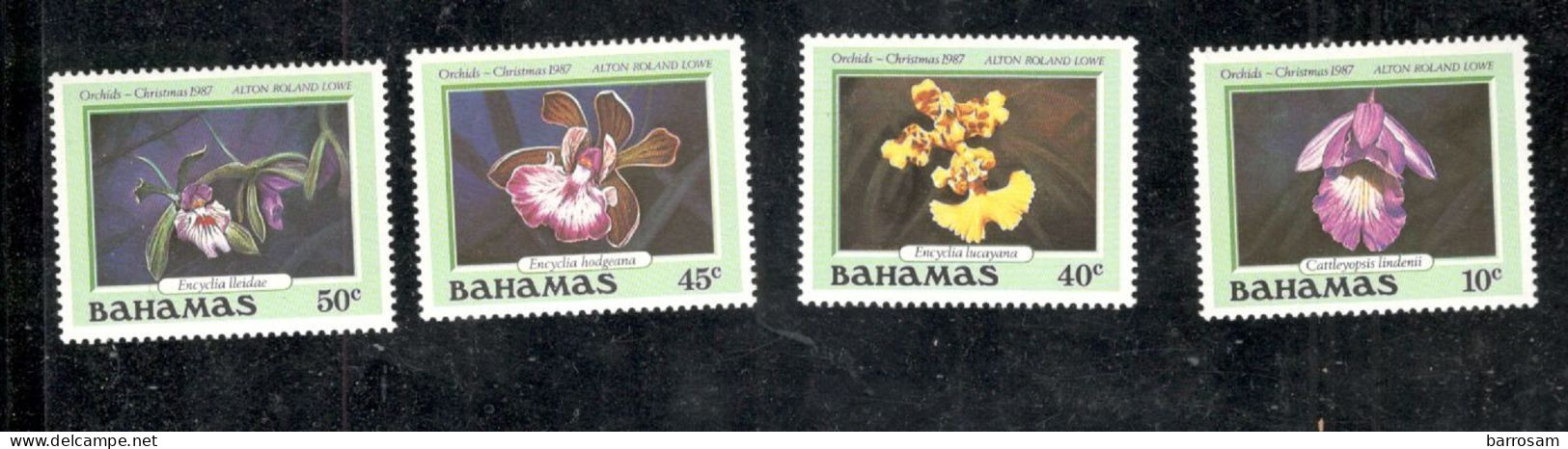 BAHAMAS.....1987: Michel 663-6mnh** - Bahama's (1973-...)