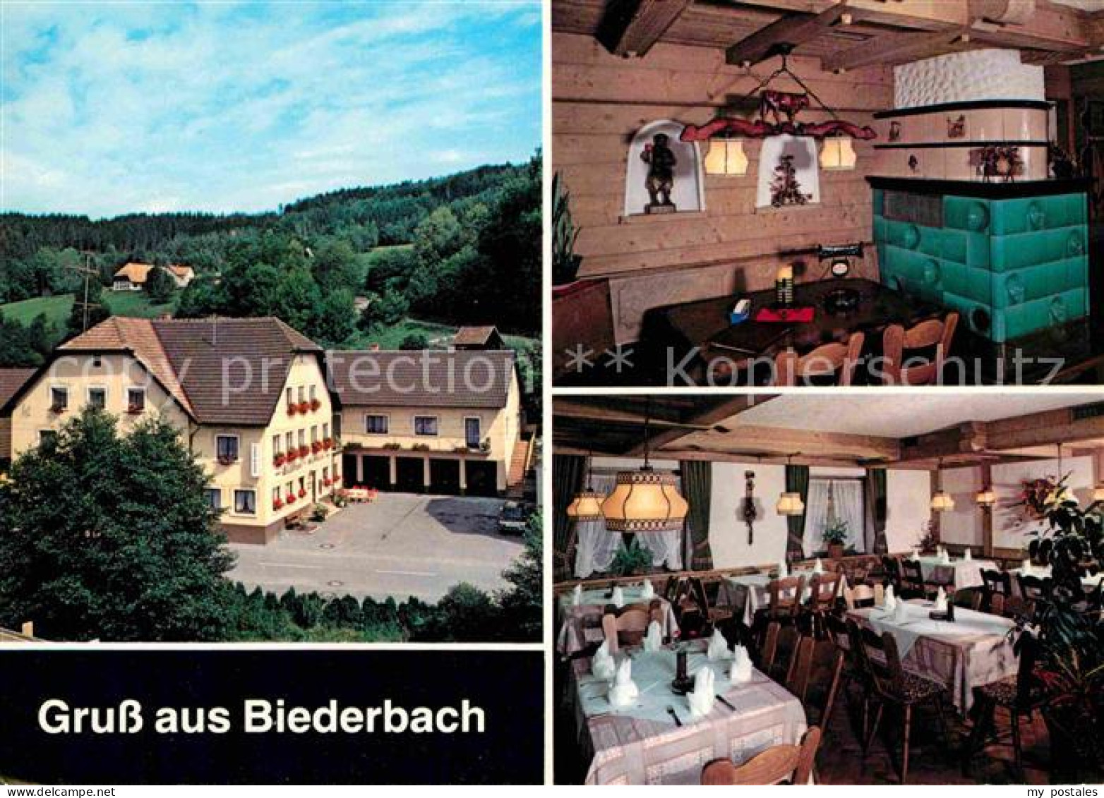 72716677 Biederbach_Schwarzwald Gasthaus Pension Hirschen - Autres & Non Classés