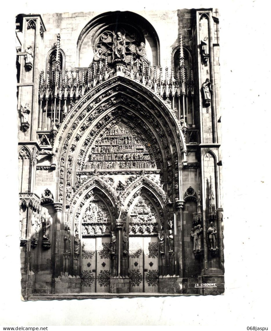 Carte Thann Cathedrale Cachet Wattwiller - Thann