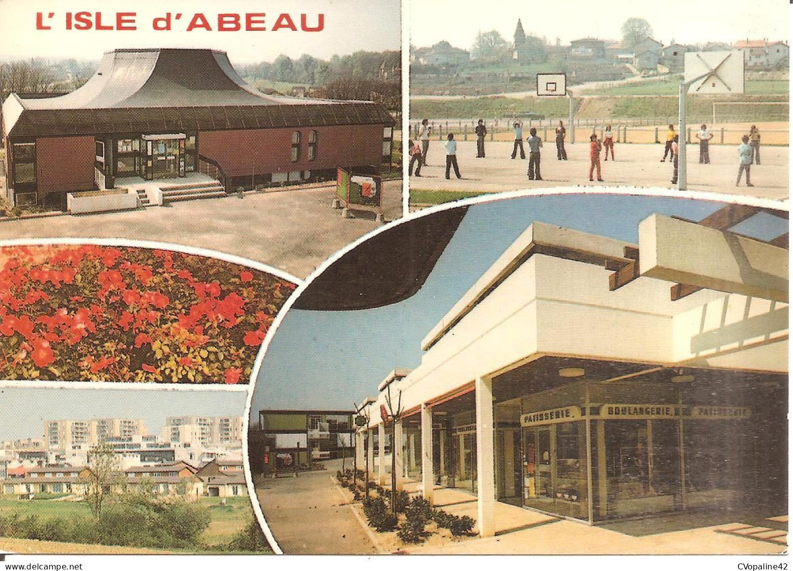 LES ROCHES - L'ISLE D'ABEAU (69) Ville Nouvelle - Carte Multivues De 1978  CPSM GF - Autres & Non Classés