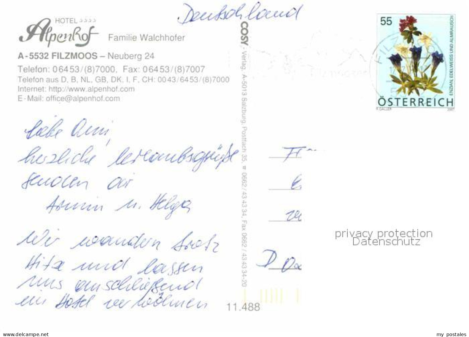 72716611 Filzmoos Hotel Alpenhof Filzmoos - Sonstige & Ohne Zuordnung