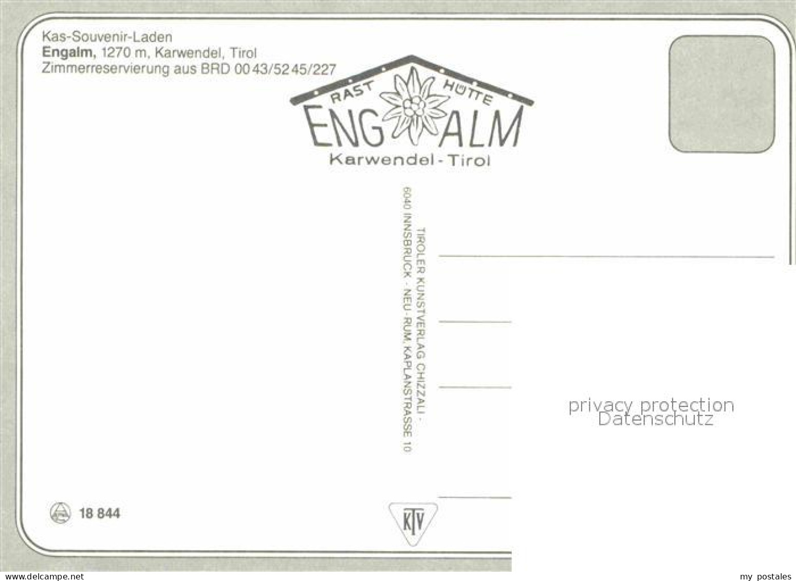 72716601 Engalm Kas-Souvenir-Laden Engalm - Other & Unclassified