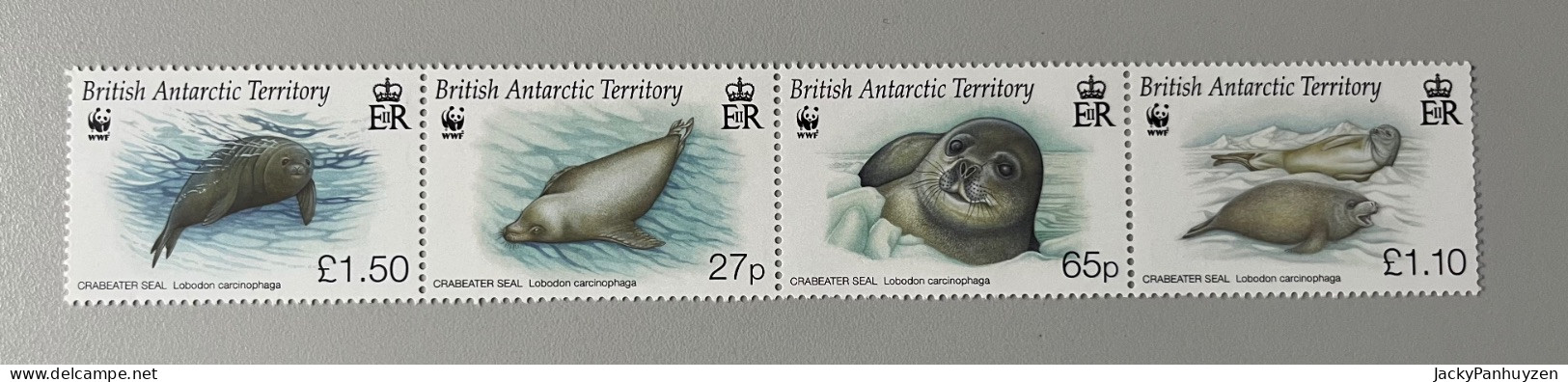 WWF 2009 : BRITISCH ANTARTIC TERRITORY - Seals - MNH ** - Nuevos