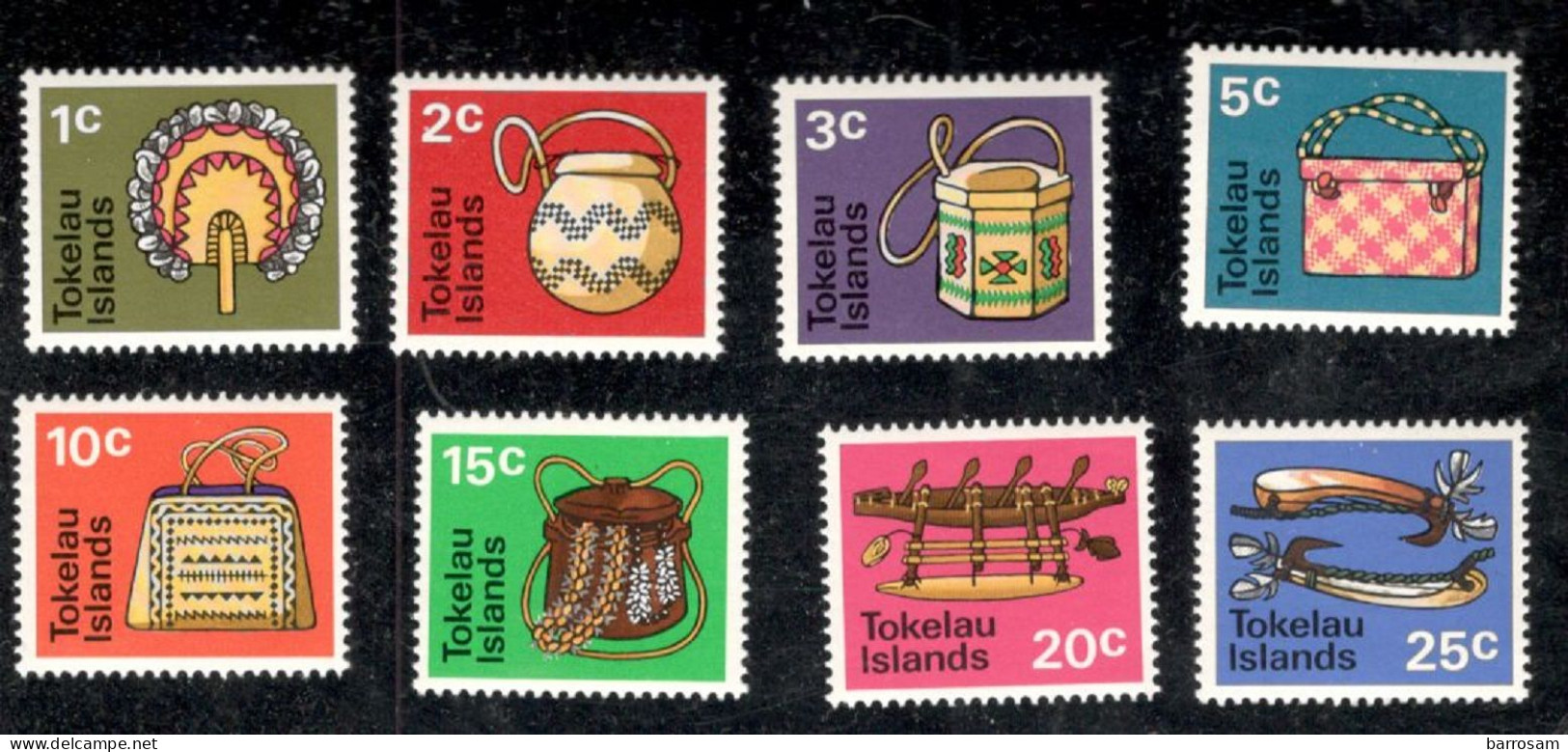 TOKELAU      1971    Michel18-25 Mnh** - Tokelau