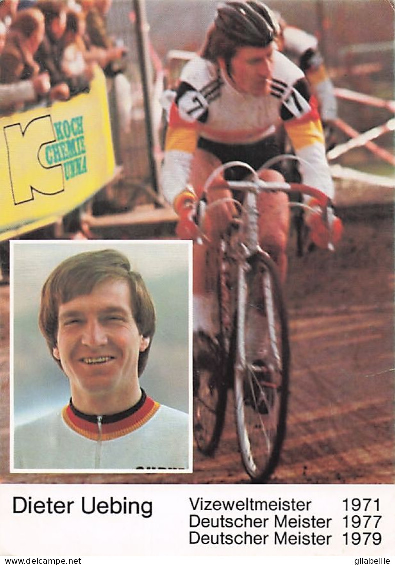 Velo - Cyclisme - Coureur Cycliste Allemand Dieter Uebing   - Cycling